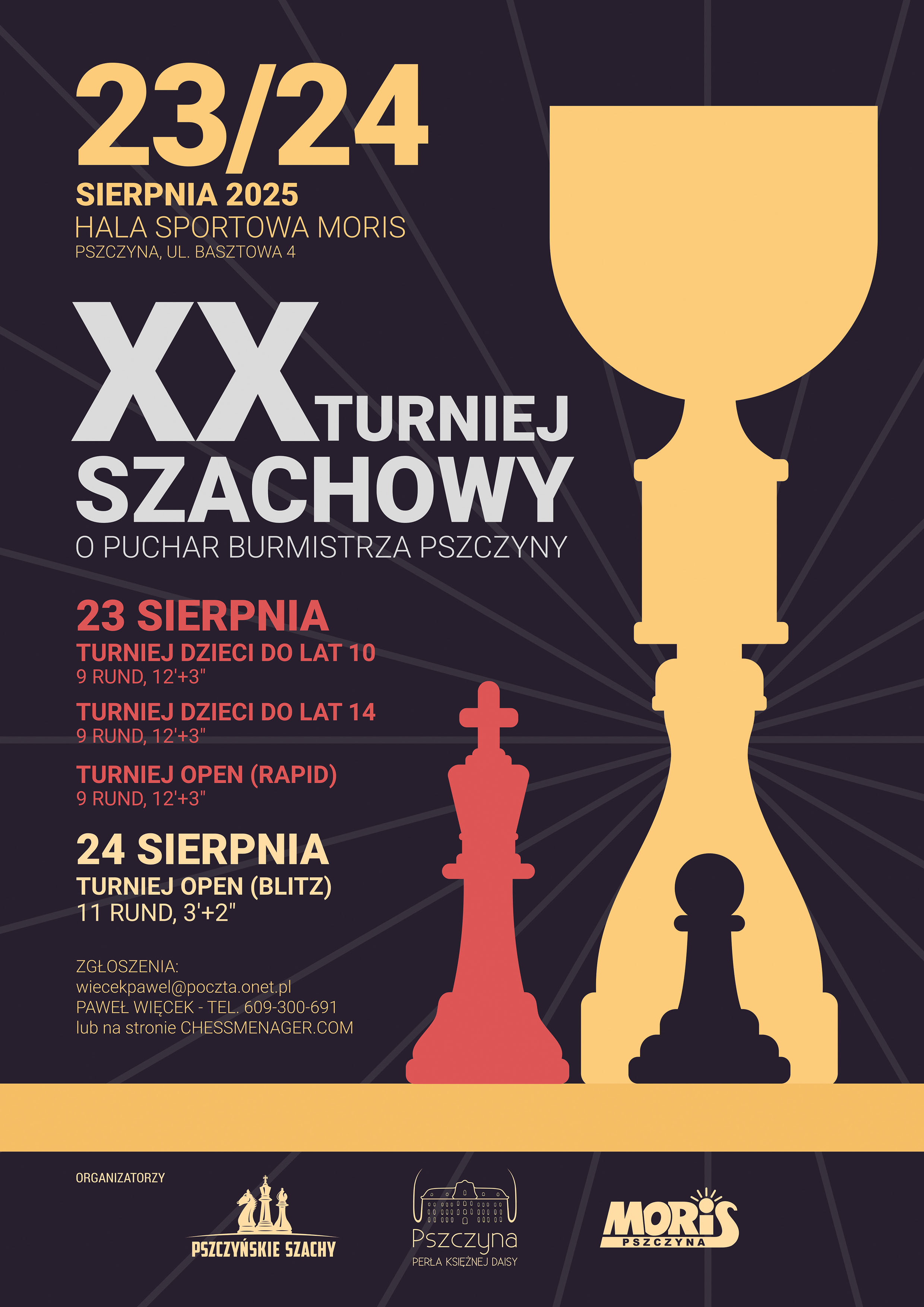XX Turniej Szachowy o Puchar Burmistrza Pszczyny 